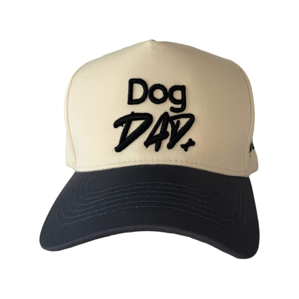 Gray Dog Dad Hat